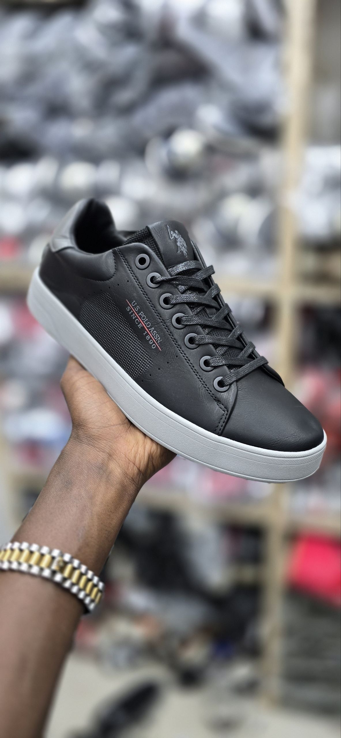 Us Polo Flat Men's Shoes