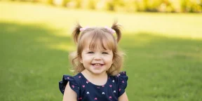Toddler Girls Butterfly Printed Cute Dress