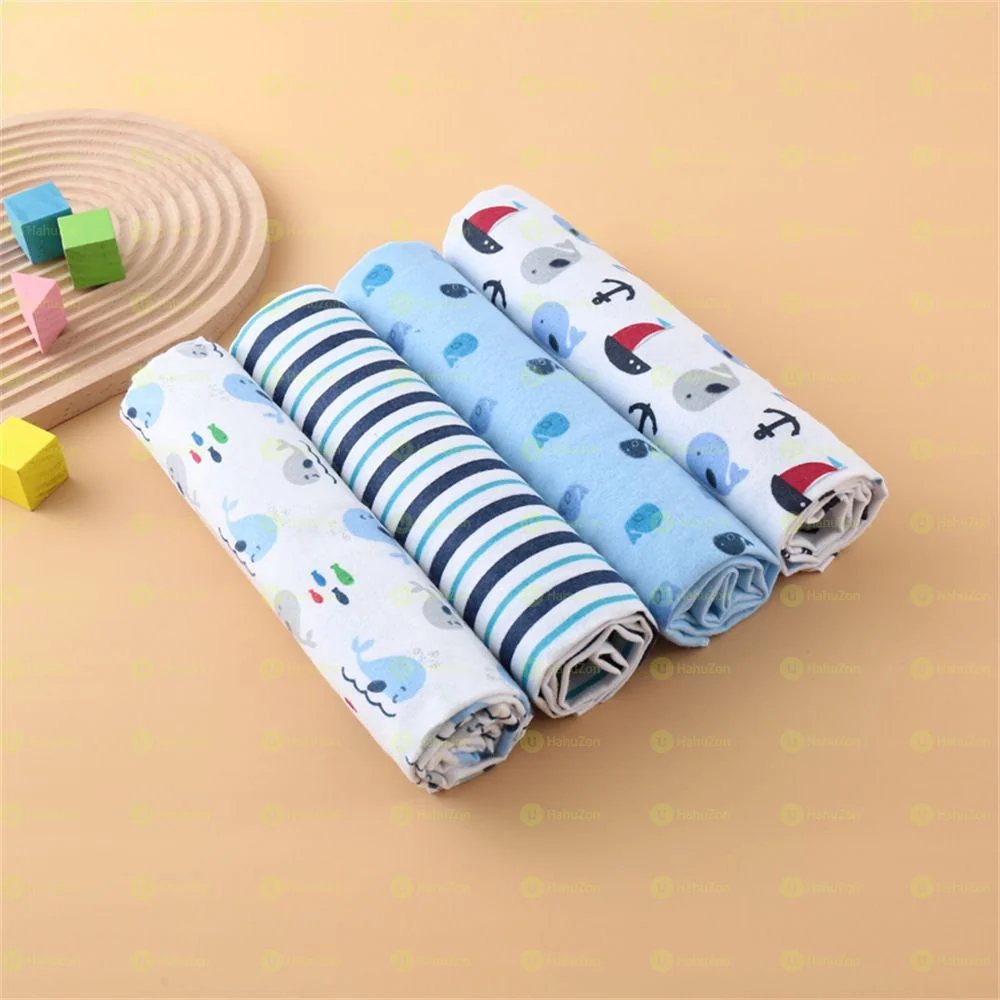 4 Pieces Receiving Blanket