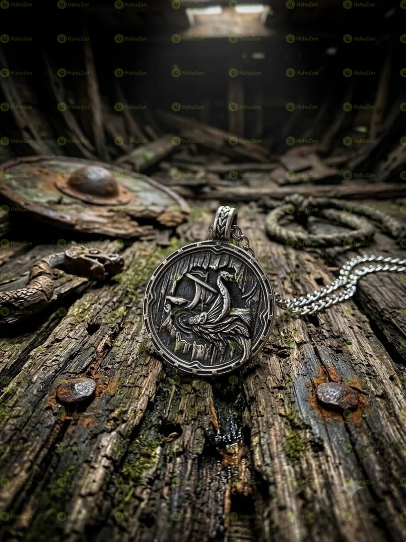 3D Stainless Steel Unique Engraved Necklaces