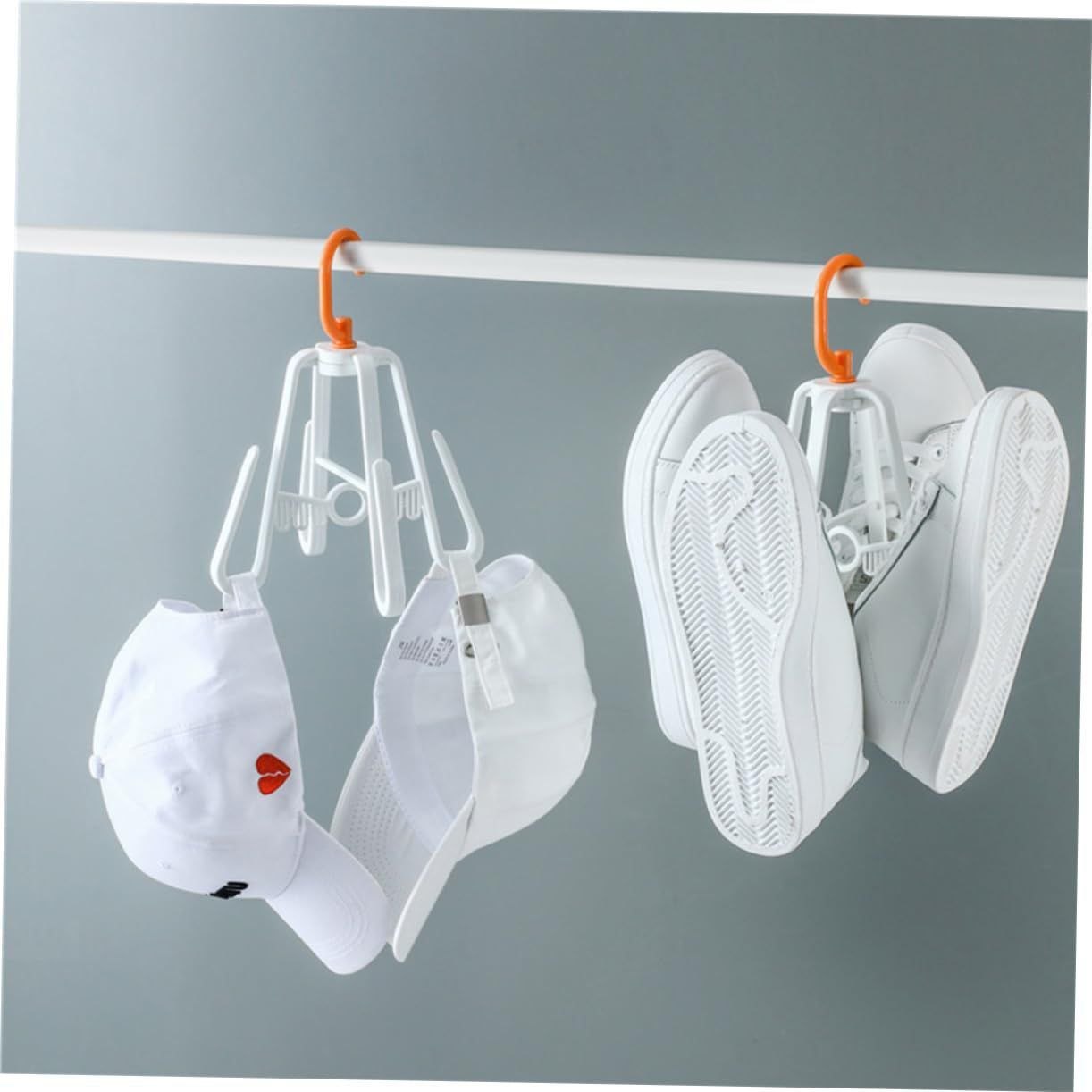Multi-functional Rotating Shoe Drying Rack