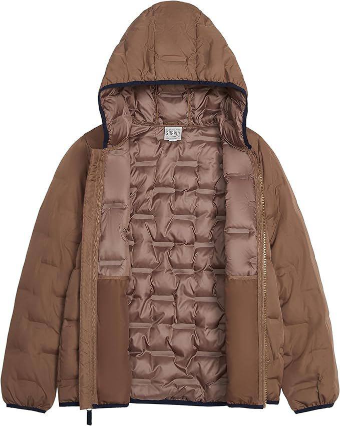 LONDON FOG Boys Girls Heavyweight Quilted Puffer Jacket