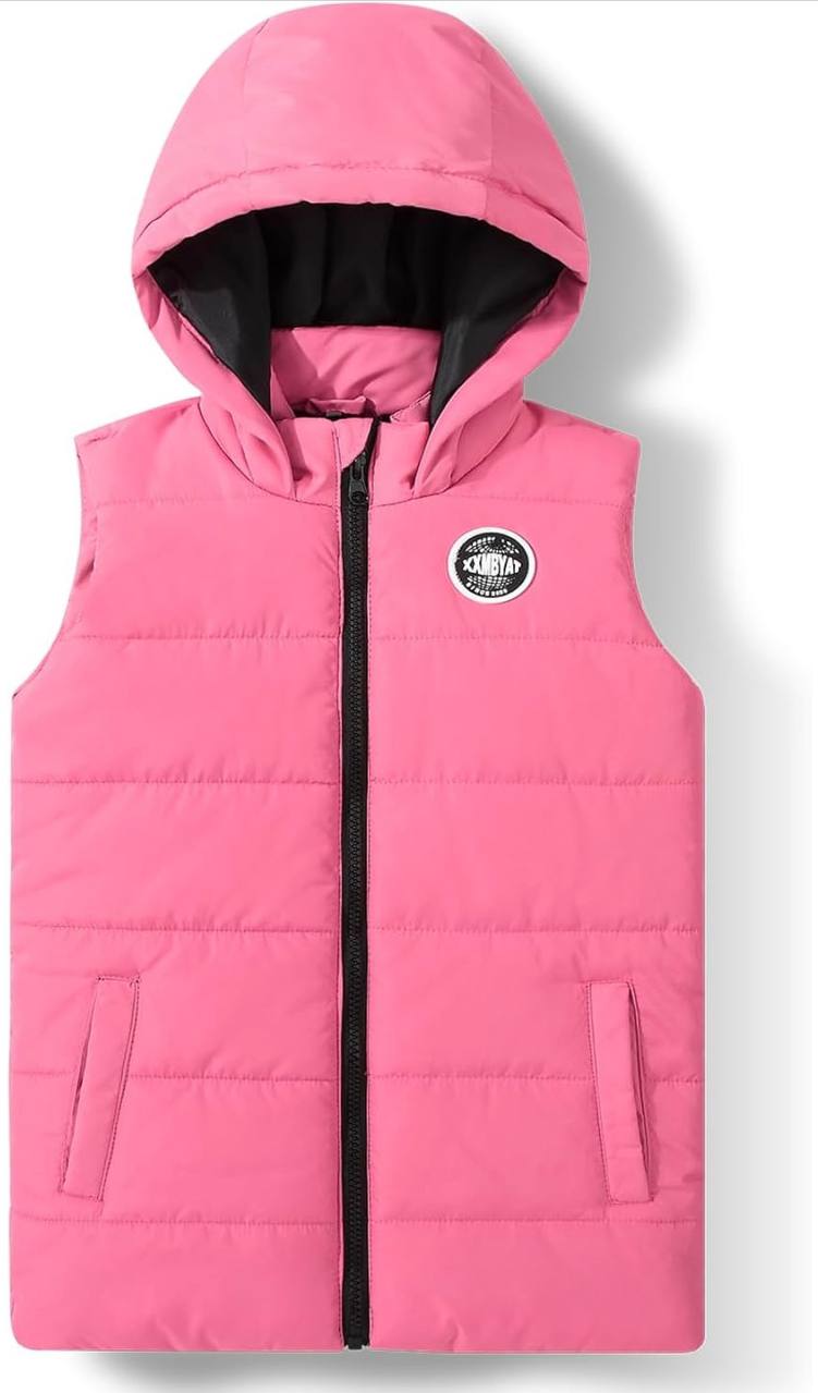 Girls Puffer Vest Lightweight Sleeveless Jackets