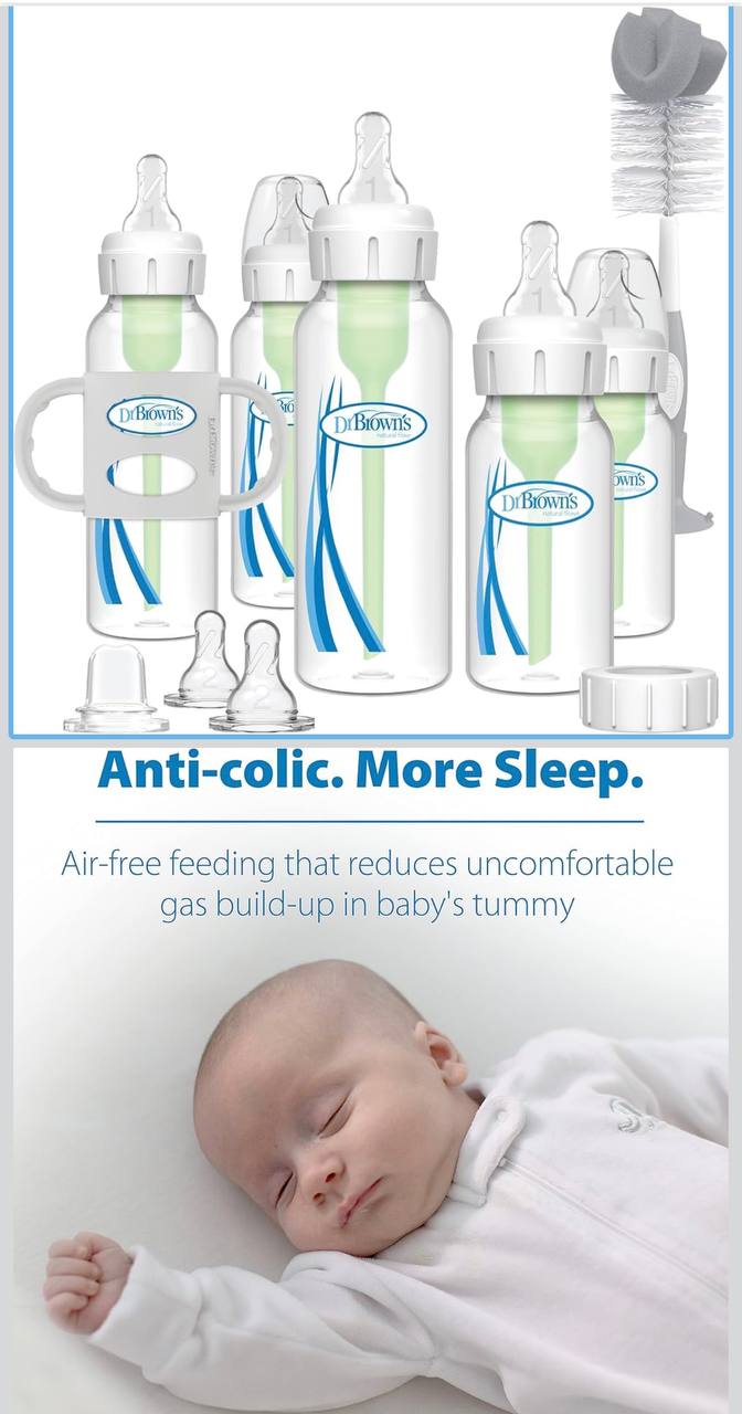 Dr. Brown's Anti-Colic Options + Narrow Bottle