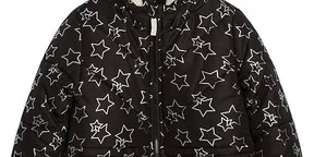 Boys Heavyweight Printed Puffer Coat Bubble Jacket
