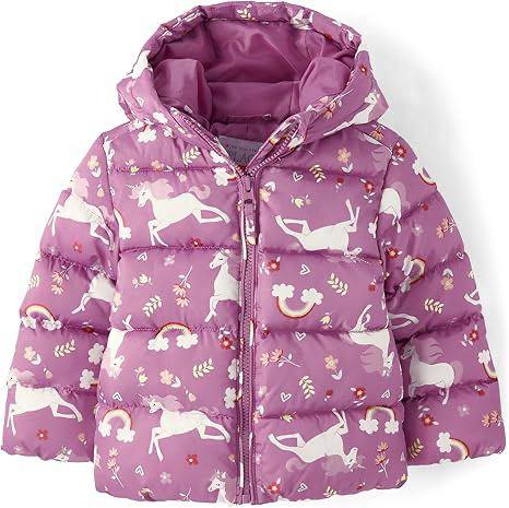 Baby Girls' And Toddler Puffer Jacket