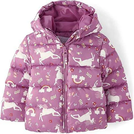 Baby Girls' And Toddler Puffer Jacket