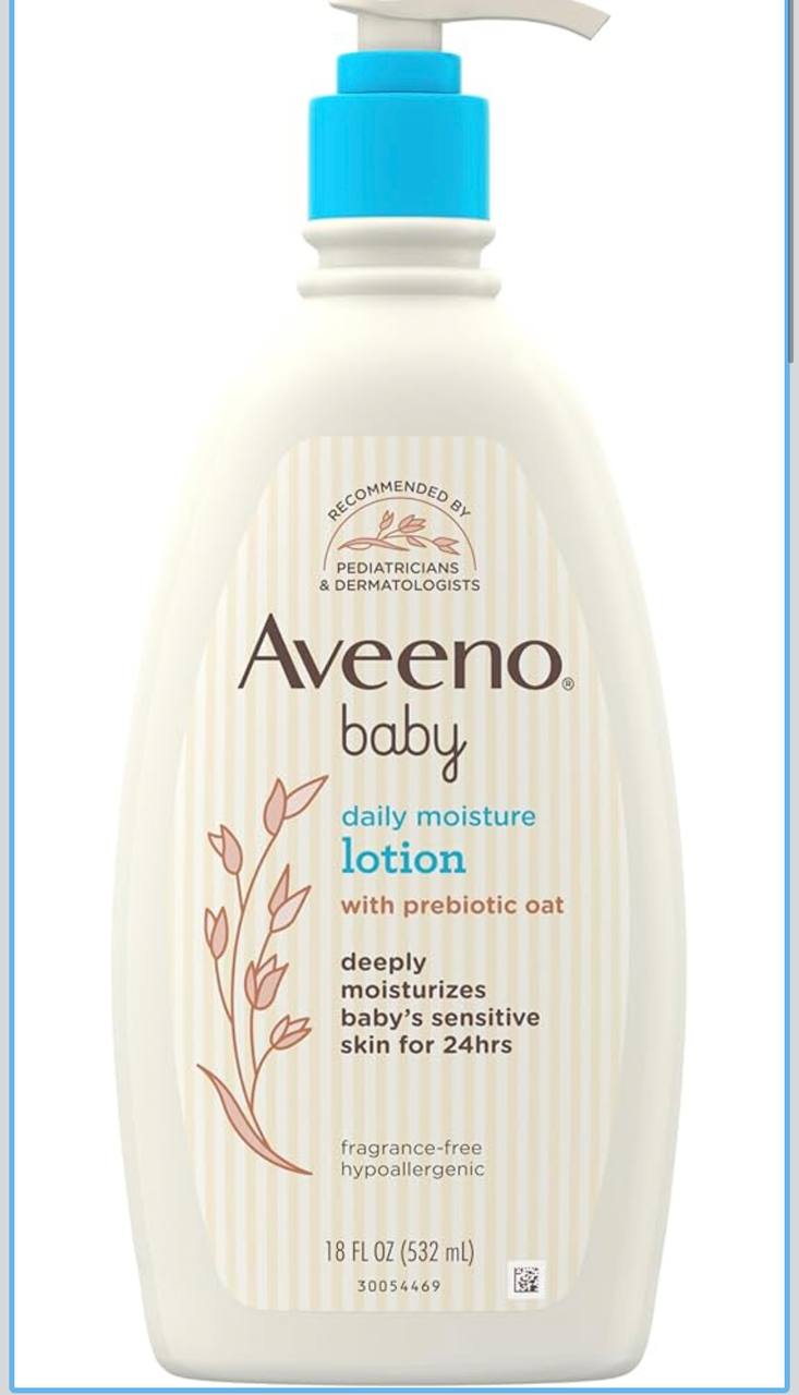 Aveeno Baby Daily Moisture Body Lotion for Sensitive Skin