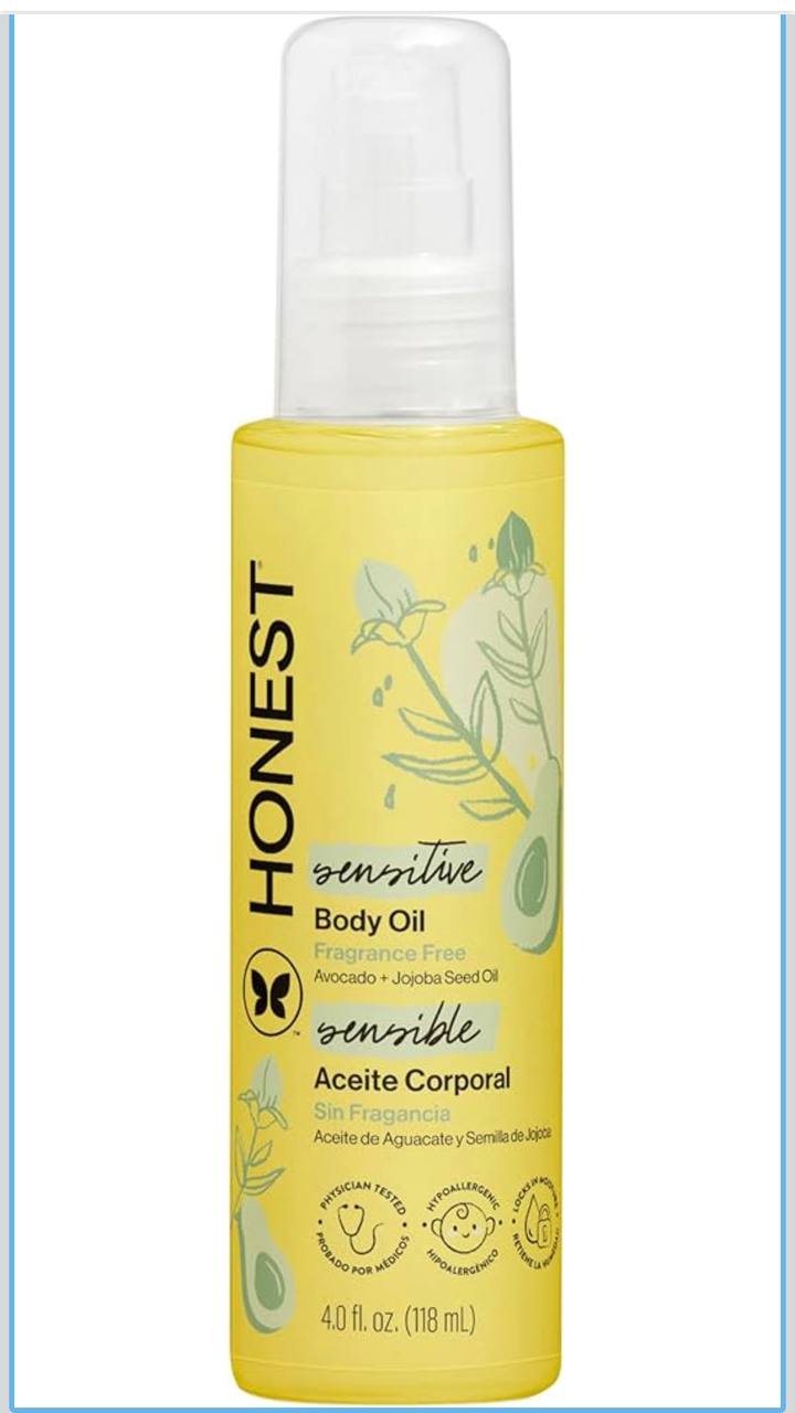 The Honest Company Fragrance-Free Moisturizing Body Oil
