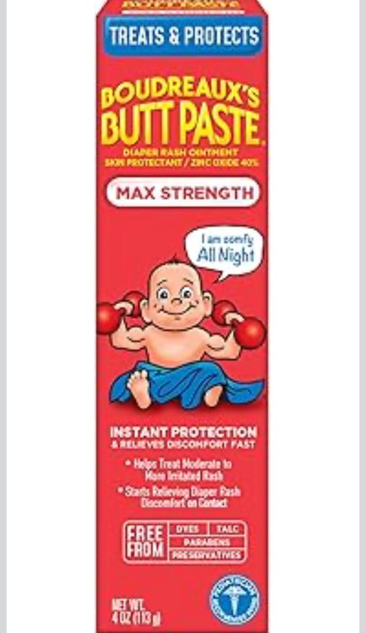 Boudreaux’s Butt Paste Max Strength Diaper