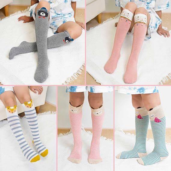 Girls Knee High Socks