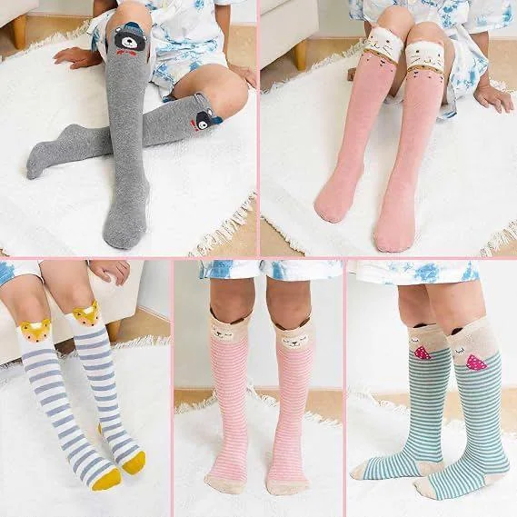 Girls Knee High Socks