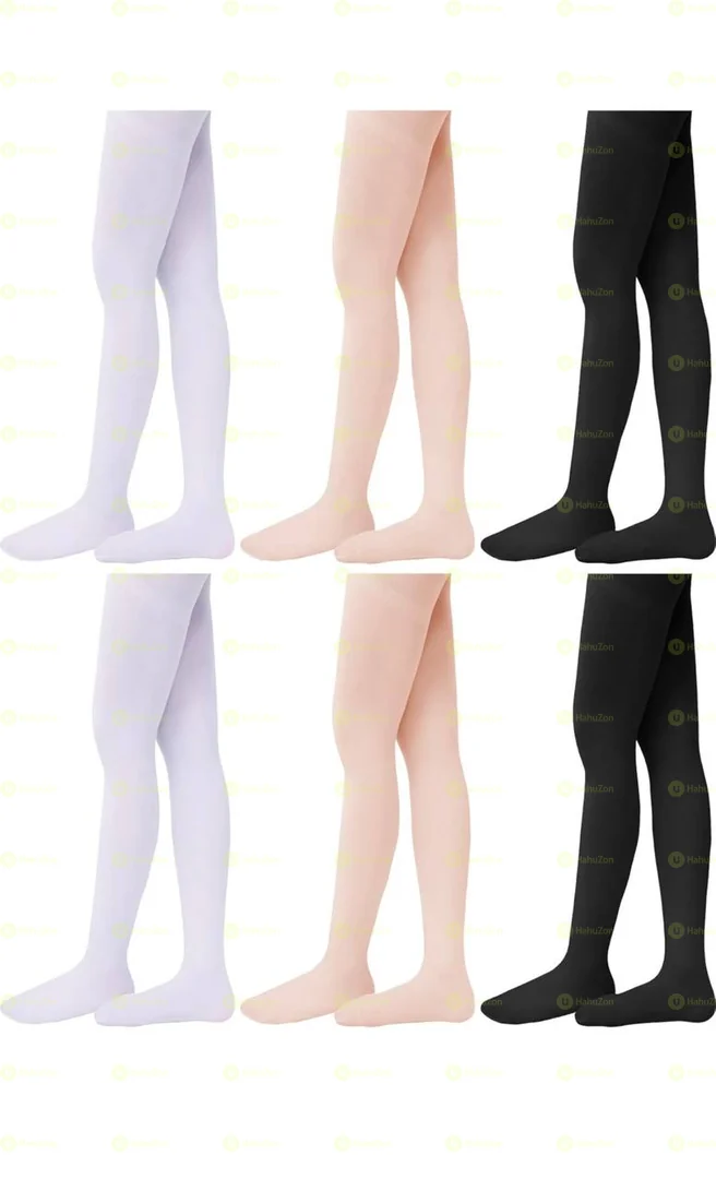 Syhood 2 Pairs Girls Ballet Tights Soft Toddler