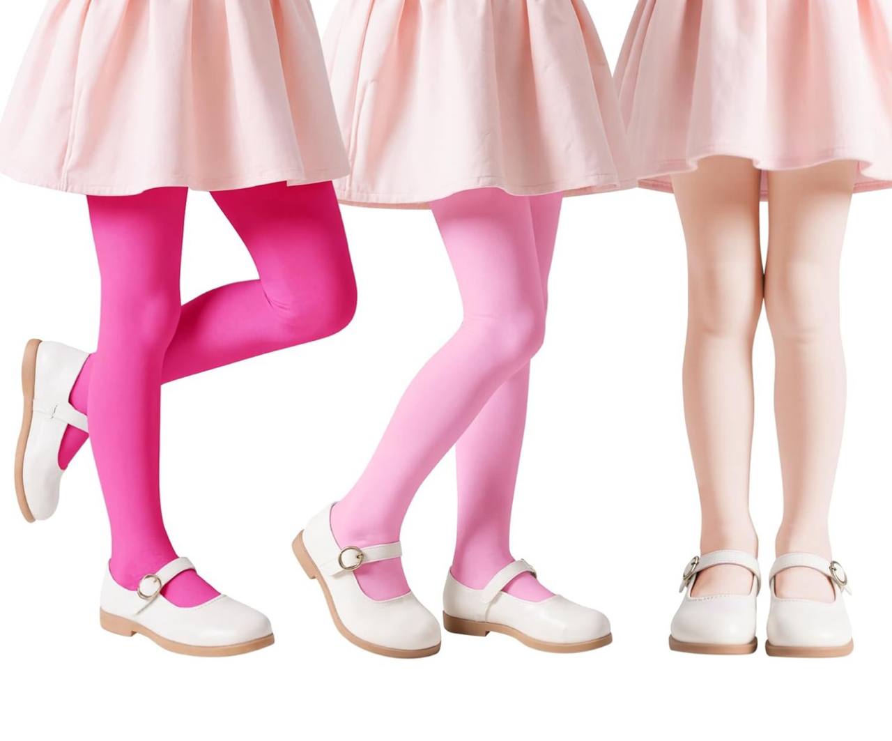Zando Toddler Ballet Tights for Girls