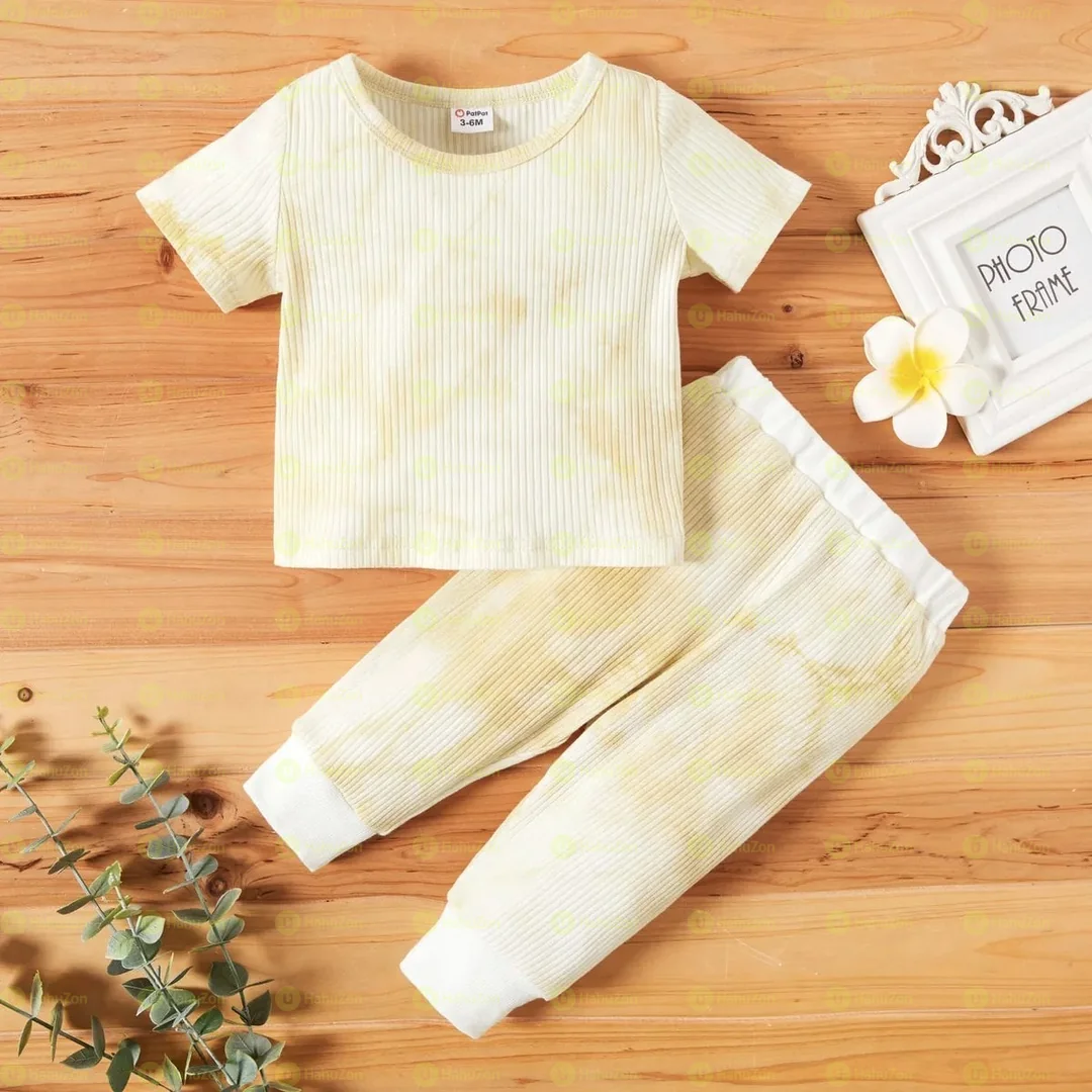 Baby Tie Dye Top and Pant Sets