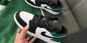 Jordan 1 Low Pin Green Men's Shoes
