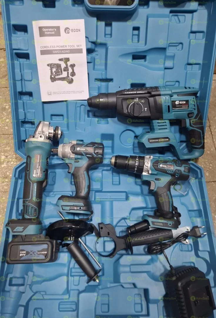 Edon 4-in-1 Cordless Power Tool Set