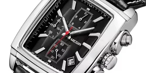 Stylish Luxury Men’s Megir Leather Watch