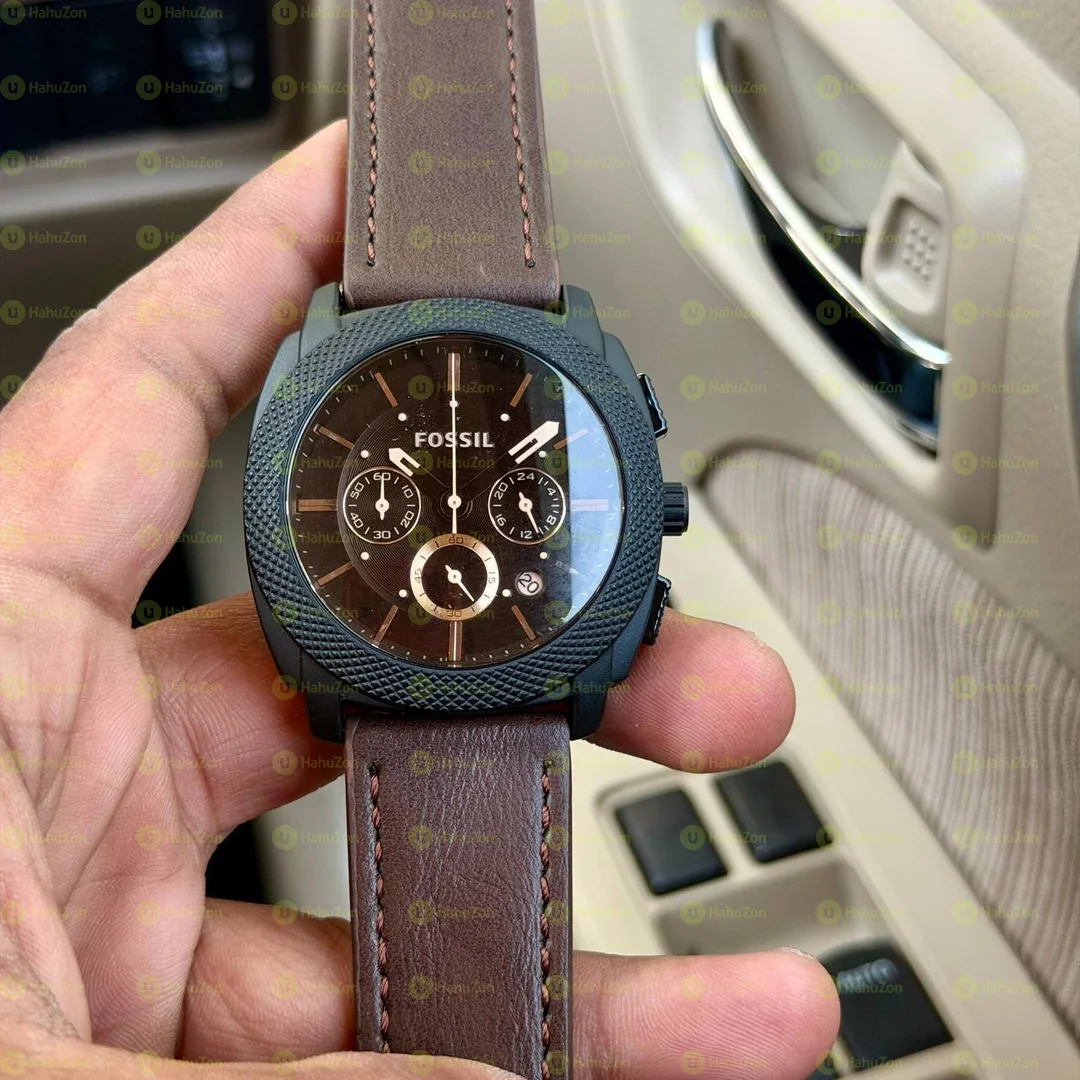 Fossil Men's Classic Geniune Leather Watch