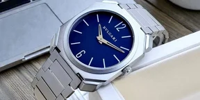 Bvlgari Men's Stylish Classic Stainless Steel Watch