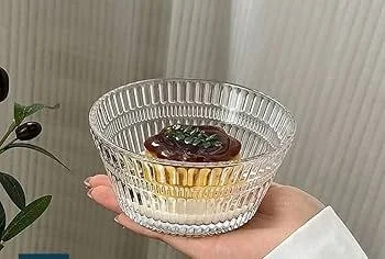 Deli Glass Blooming Glass Bowl