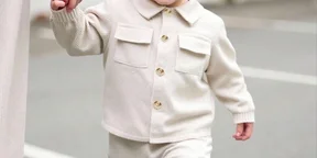 Babyboy Corduroy Shirt and Pant Set