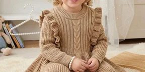 Toddler Girls Sweater Dress
