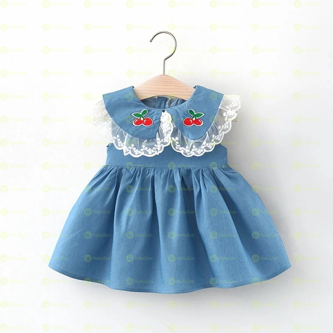 Toddler Girl Bowknot Solid Dress