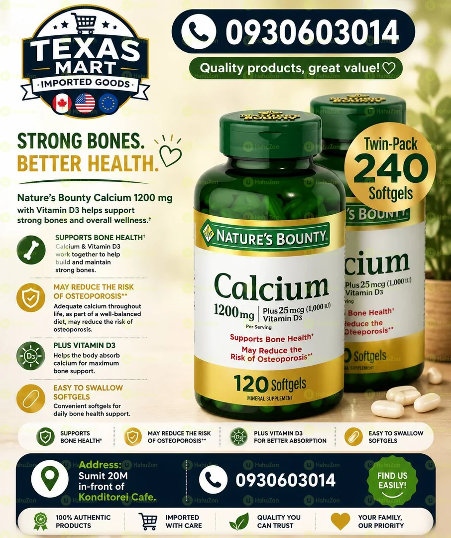Nature' Bounty Calcium