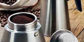 Stainless Steel Espresso Maker