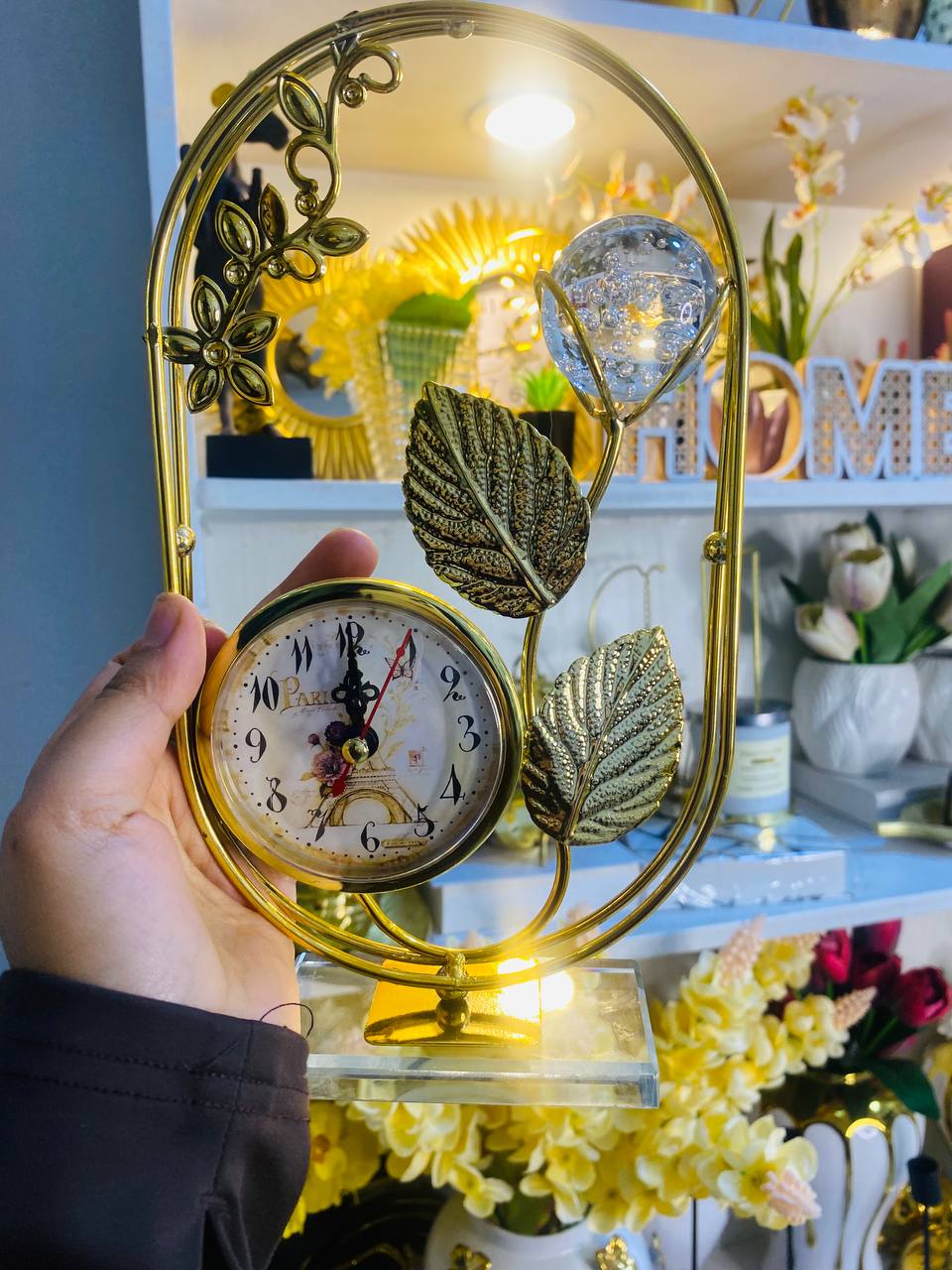 A beautiful Crystal and Clock