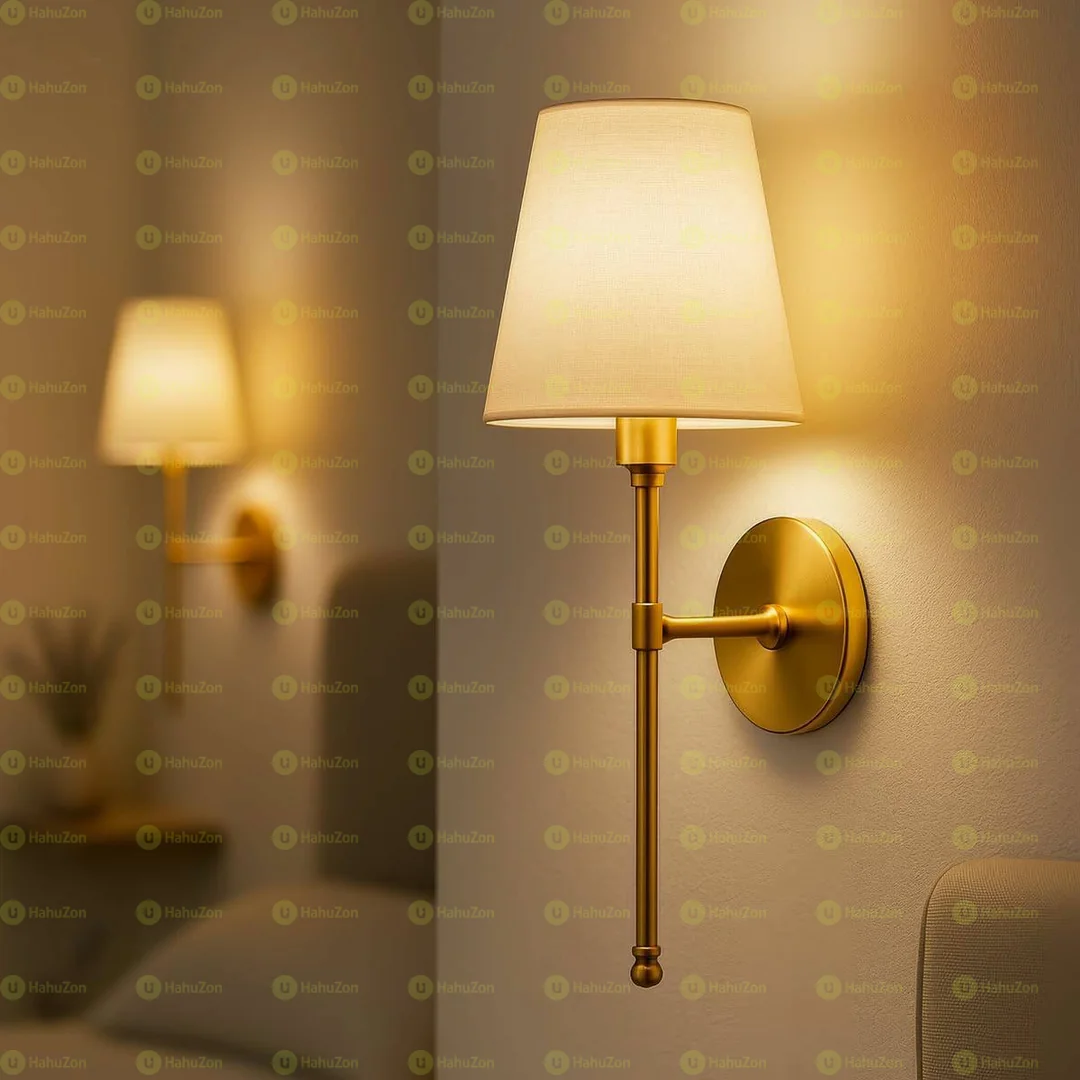 Set Of Two Rechargeable Wall Lamp With Remote Control