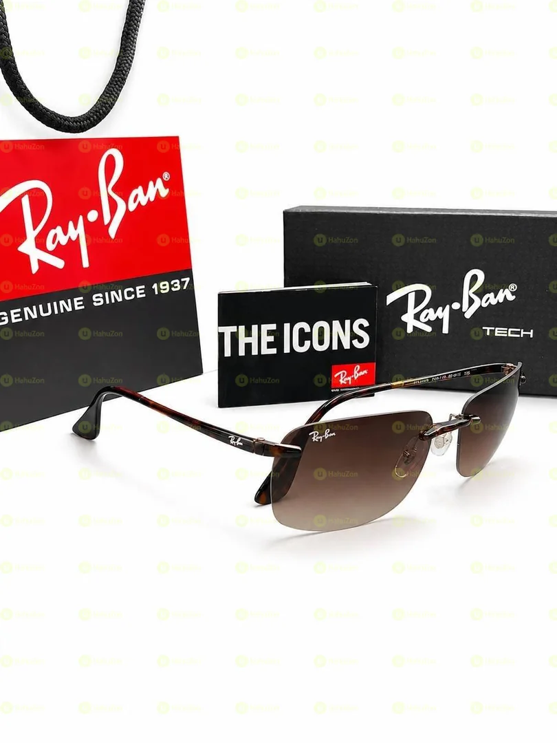 Original Ray Ban Tech Rimless Sunglasses