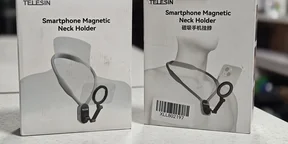 TELESIN Magnetic Neck Mount for Phones Neck Phone Holder POV Vlog Mount