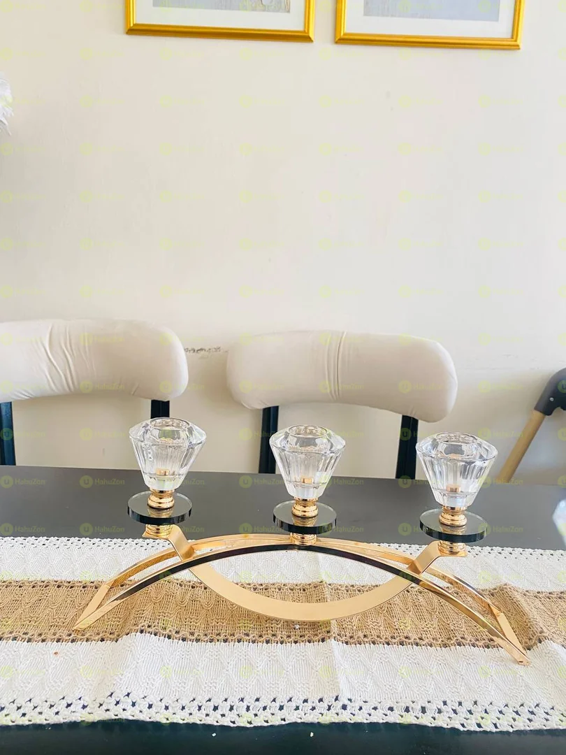 Set of 3 Crystal Candle