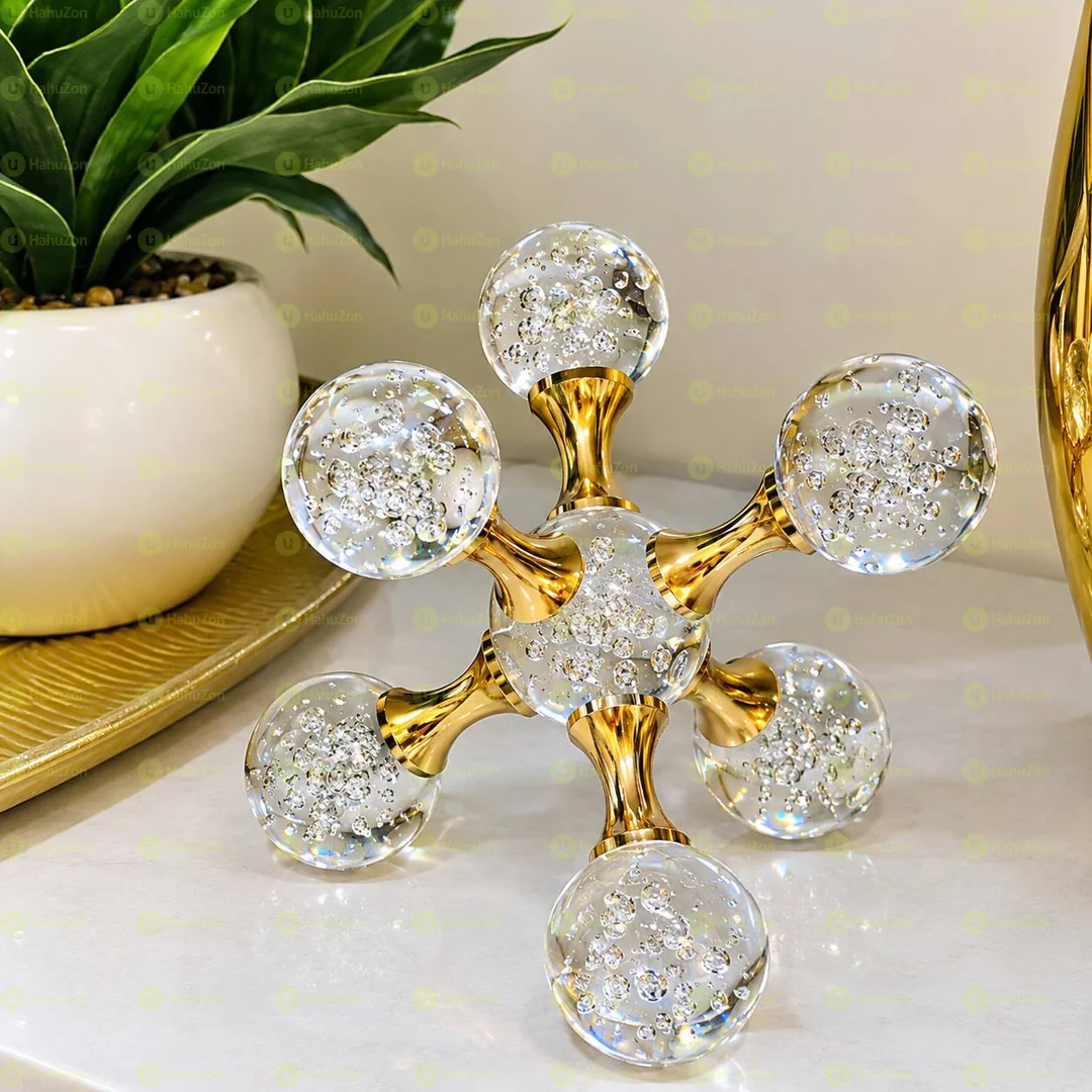 Luxury Crystal Sphere Sculpture
