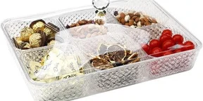 Deluxe Acrylic Candy & Nut Box