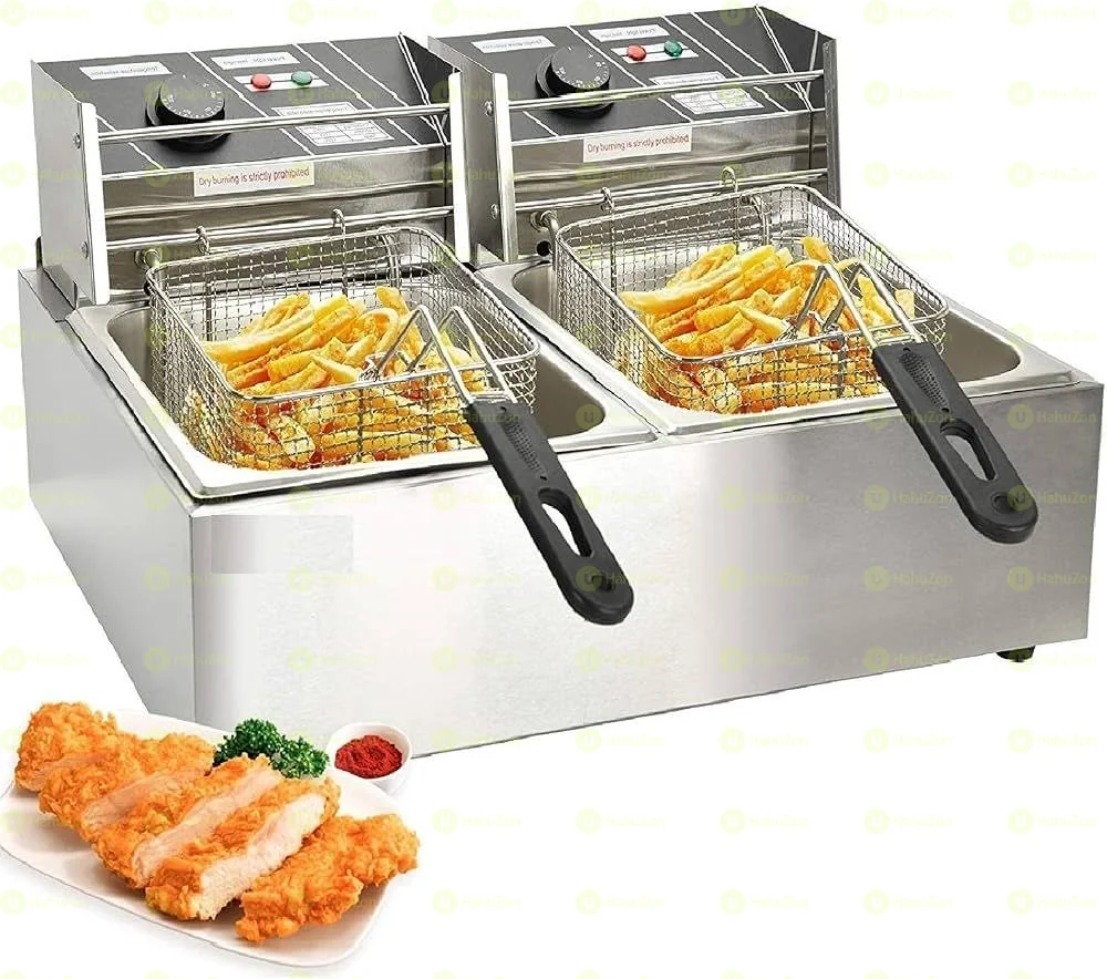NIMA Double Electric Deep Fryer