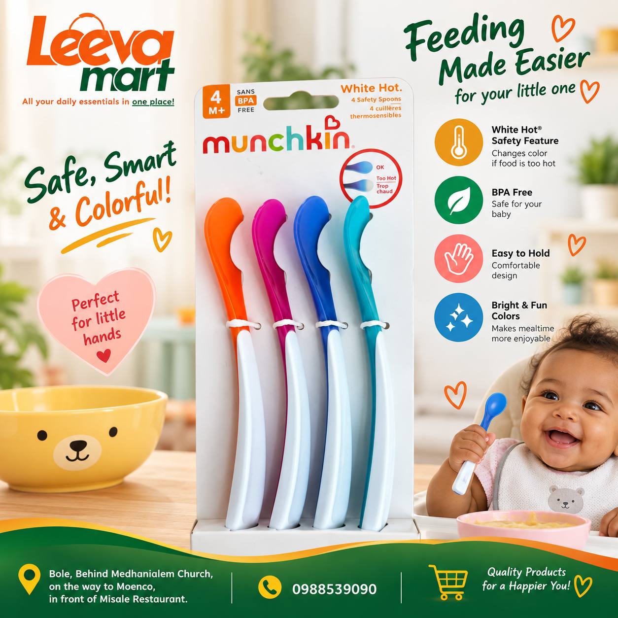Munchkin Baby Spoon BPA