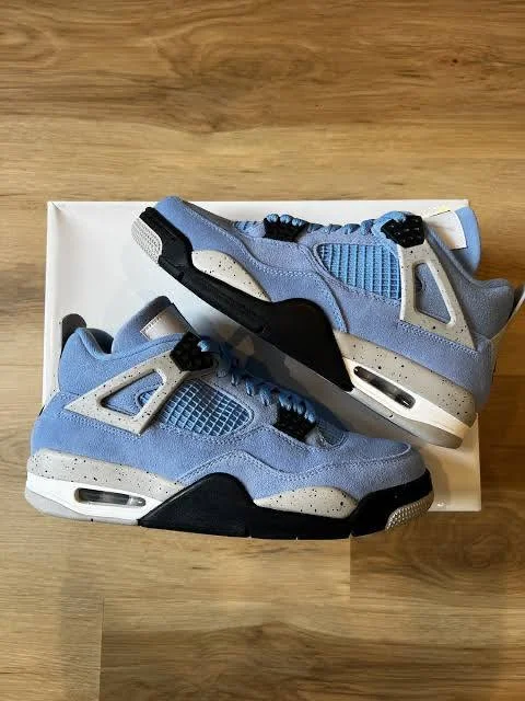 Jordan 4 university Blue Men's Shoes