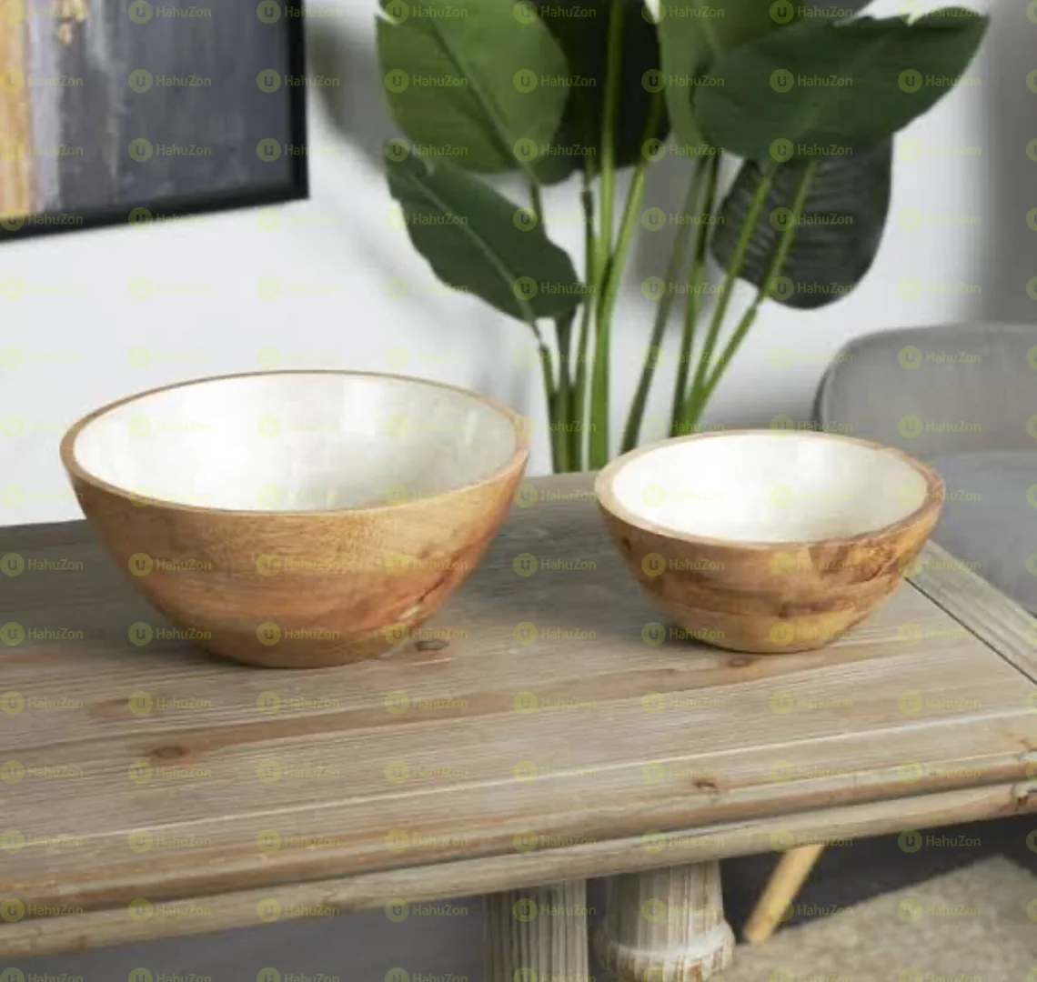 Mango Wood Serving Bowl