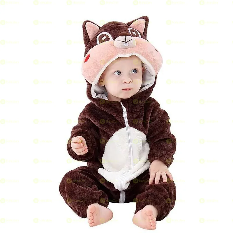 Warm 3D Cartoon Animal Costumes