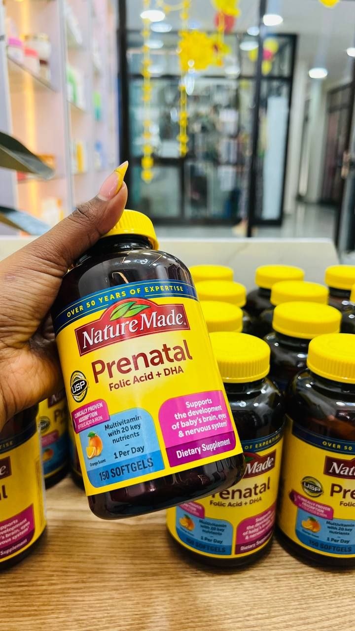 Nature Made Prenatal Multivitamin Folic Acid +DHA Softgels