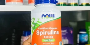 NOW Foods Certified Organic Spirulina 500 mg Tablets