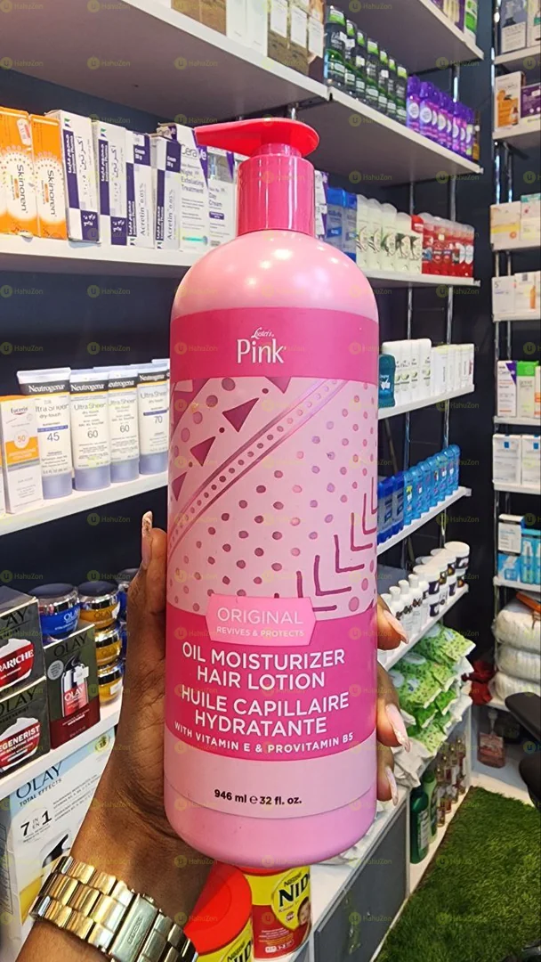 Pink Oil Moisturizer Hair Lotion