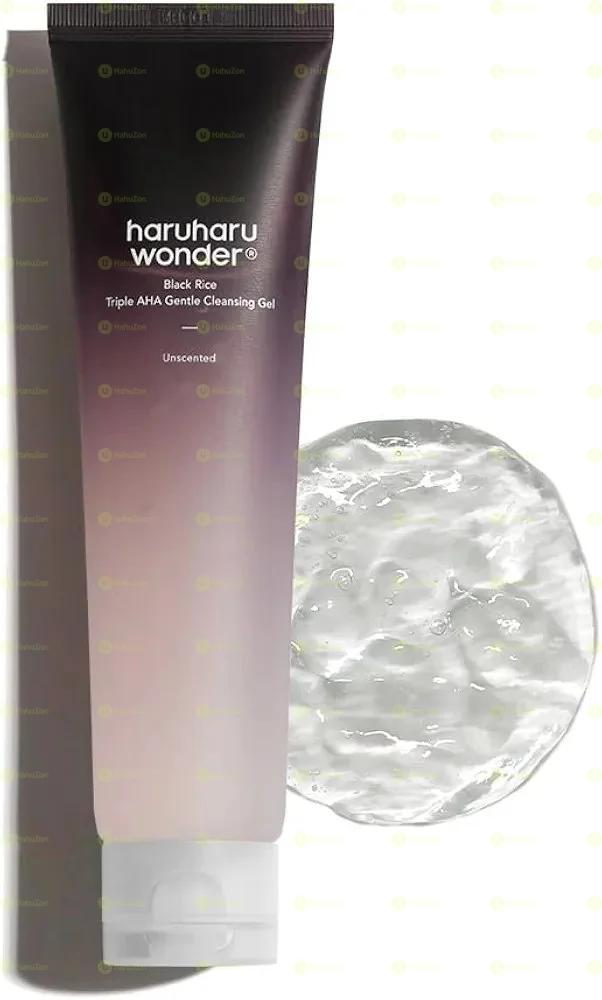 HARUHARU Black Rice Triple AHA Gentle Cleansing Gel