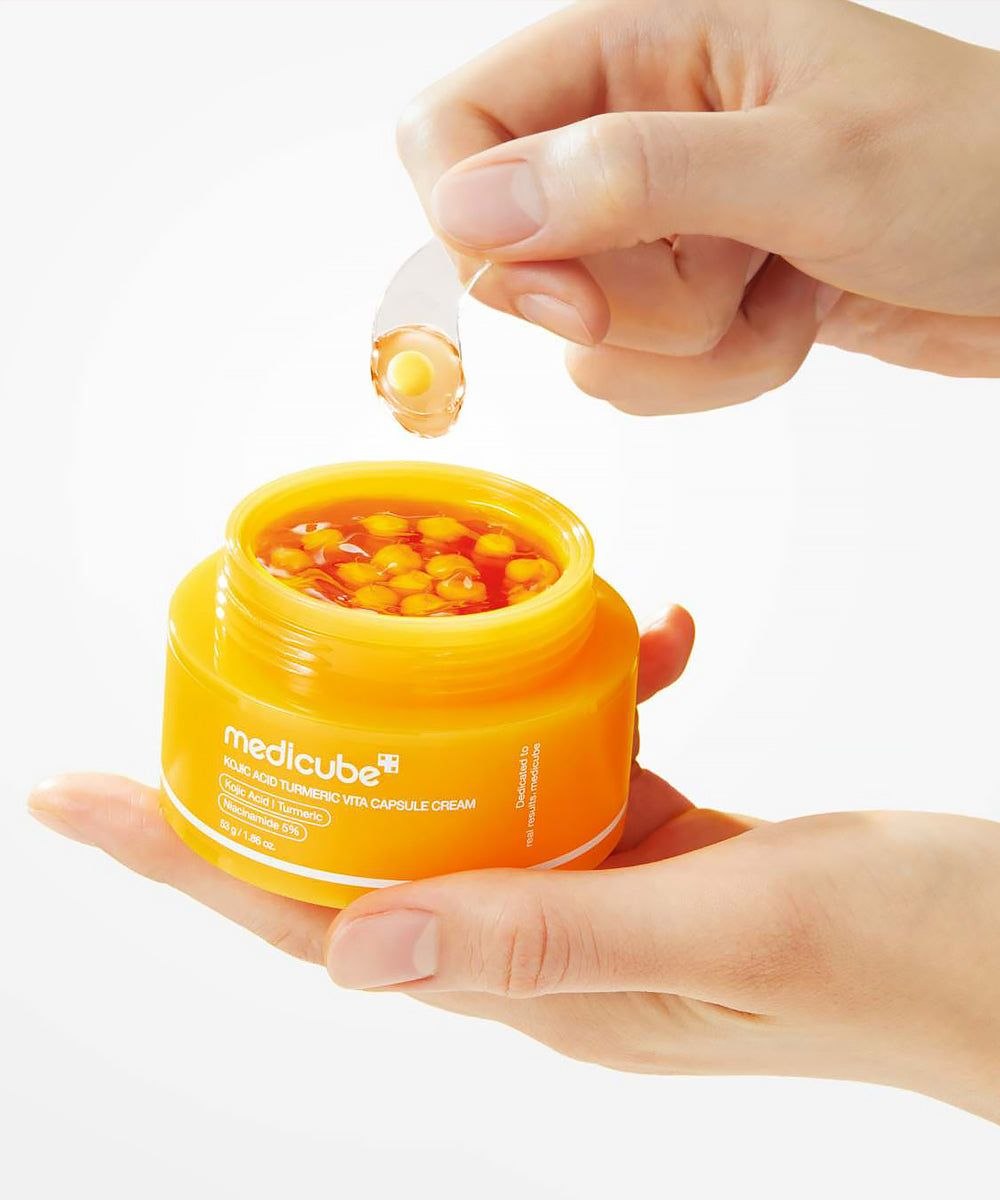 MEDICUBE Kojic Acid Turmeric Vita Capsule Cream
