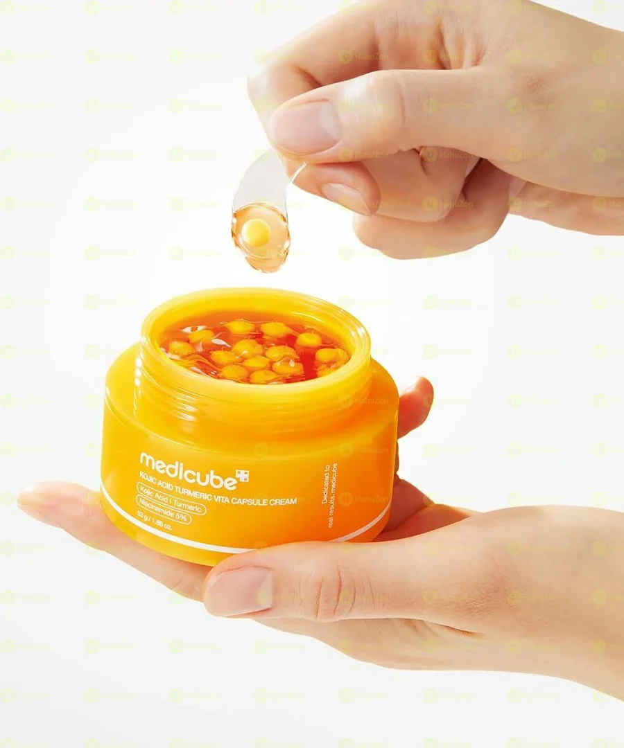 MEDICUBE Kojic Acid Turmeric Vita Capsule Cream