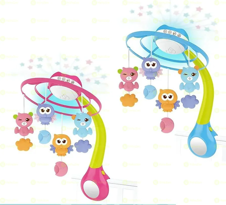 Kids Melody Projection & Night Light Bed Bell