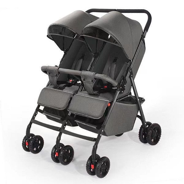 2-in-1 Twin Baby Stroller
